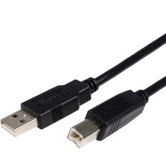 Cavo USB2.0 Tipo A-B 3 metri Nero